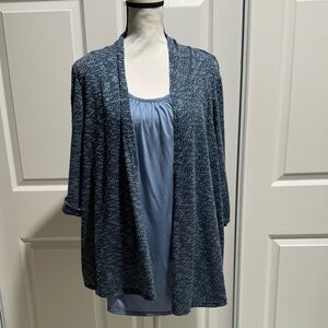 Faded Glory Sweater Tank Combo